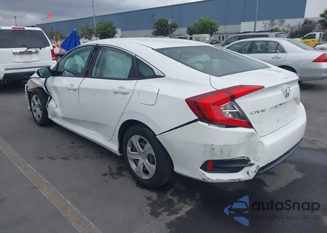 2016 Honda Civic Lx from USA, damaged, VIN 19XFC2F50GE240473